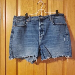 Old Navy OG Straight Mid-Rise Jean Shorts Sz. 18